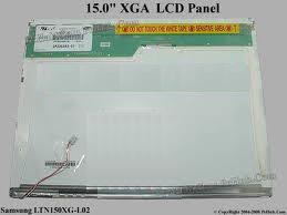 15.0" XGA Glossy LCD Screen Samsung LTN150XG-L02 (New)
